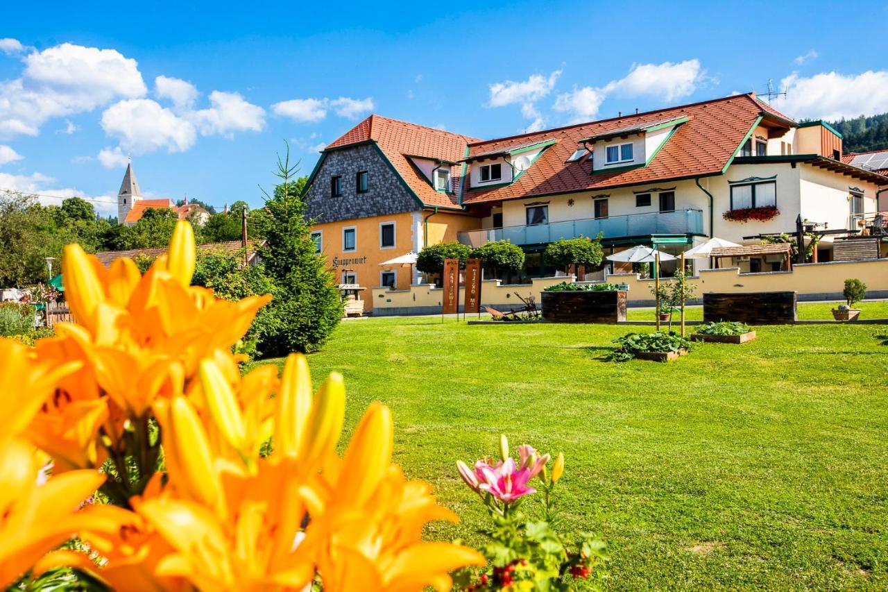 Gasthof Knappenwirt Mariahof Exterior foto